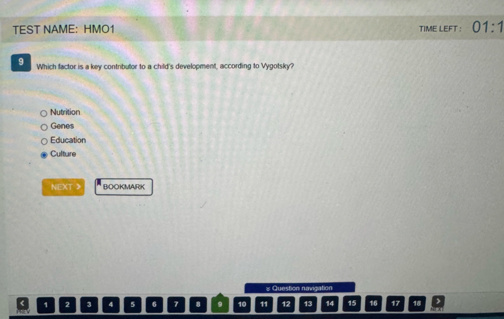 WGU D570 Cognitive Psychology OA1