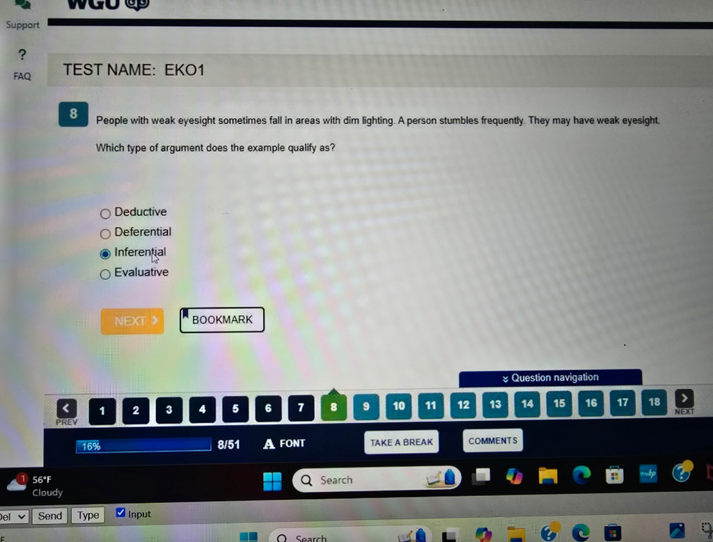 WGU D265 Critical Thinking OA1
