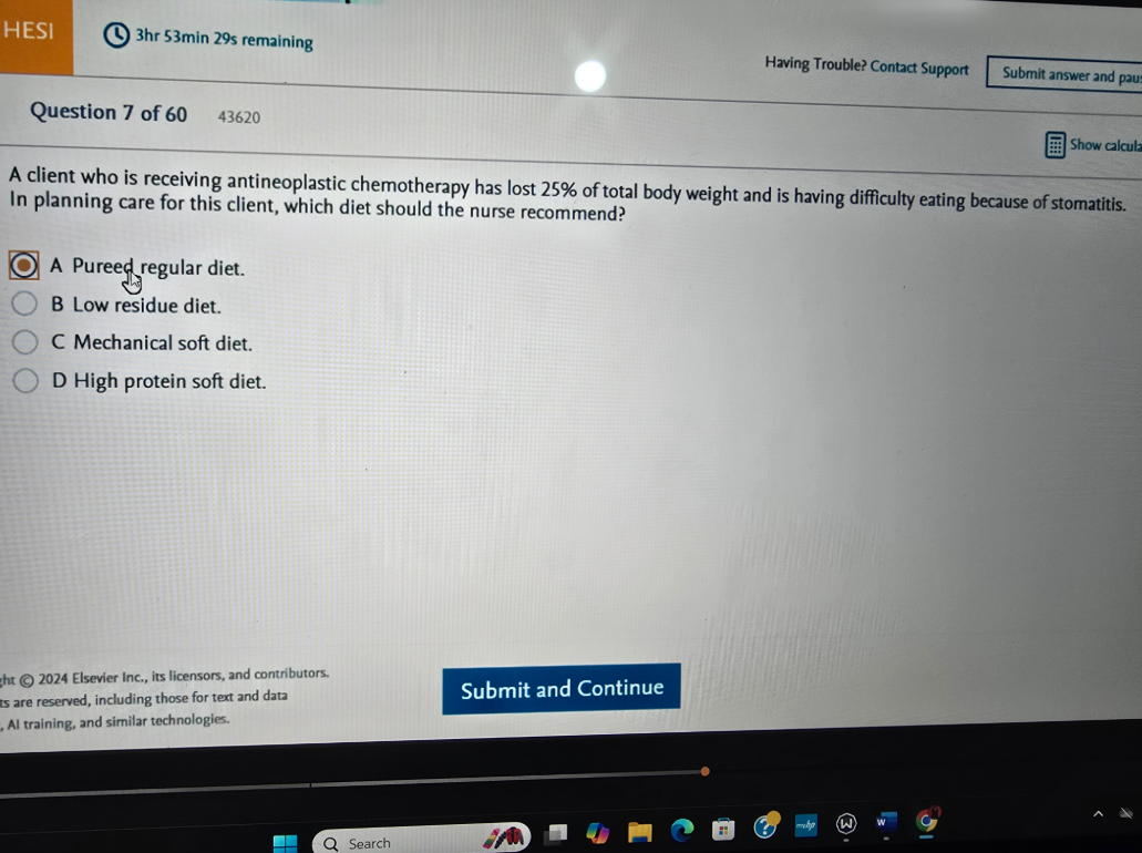 WGU D440 Health and Wellness Through Nutritional Science OA2