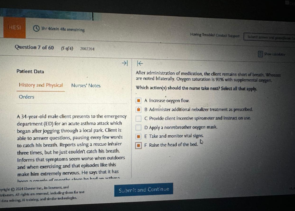 WGU D446 ADULT HEALTH II OA2